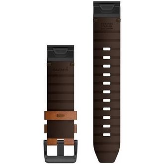 Ремешок Garmin на запястье для QuickFit™ 22 Watch Bands Chestnut Leather (010-12863-05) - фото 2 Ремешок Garmin на запястье для QuickFit™ 22 Watch Bands Chestnut Leather (010-12863-05) - фото 2