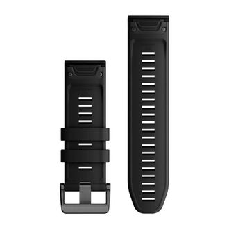 Ремінець Garmin QuickFit 26 Watch Bands Black Silicone (010-13281-00) - фото 2