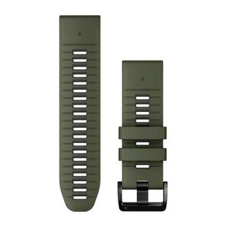 Ремешок Garmin QuickFit 26 Watch Bands Moss/Graphite Silicone (010-13281-07) - фото 1