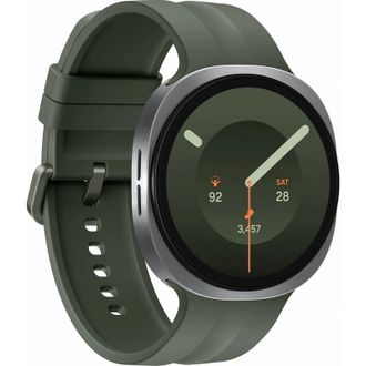 Смарт-годинник Samsung Galaxy Watch9 44mm Silver Sport Band Olive (SM-L350NZSA) - фото 1