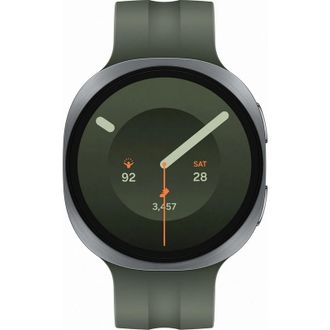 Смарт-годинник Samsung Galaxy Watch9 44mm Silver Sport Band Olive (SM-L350NZSA) - фото 2