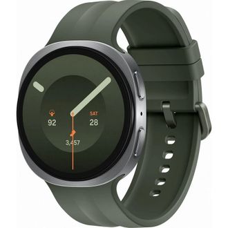 Смарт-годинник Samsung Galaxy Watch9 44mm Silver Sport Band Olive (SM-L350NZSA) - фото 3