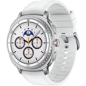 Смарт-часы Samsung Galaxy Watch8 Classic LTE 46 mm White (SM-L505FZWA) - фото 1