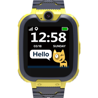 Смарт-часы Canyon CNE-KW31YB Kids smartwatch Tony, Yellow-Grey (CNE-KW31YB) (UA) - фото 3 Смарт-часы Canyon CNE-KW31YB Kids smartwatch Tony, Yellow-Grey (CNE-KW31YB) (UA) - фото 3