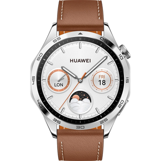 Смарт-годинник Huawei WATCH GT 4 46mm Classic Brown Leather (55020BGW) (UA) - фото 2