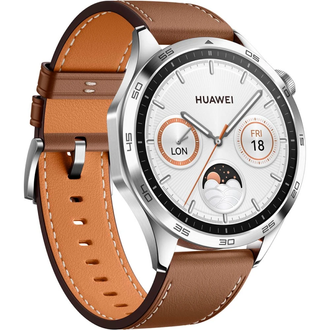 Смарт-годинник Huawei WATCH GT 4 46mm Classic Brown Leather (55020BGW) (UA) - фото 3