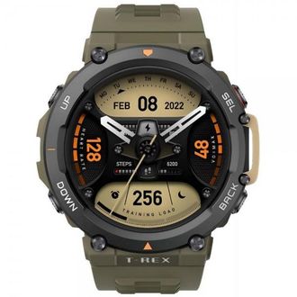 Смарт-часы Amazfit T-Rex 2 Wild Green (UA) - фото 1 Смарт-часы Amazfit T-Rex 2 Wild Green (UA) - фото 1