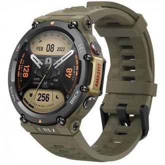 Смарт-часы Amazfit T-Rex 2 Wild Green (UA) - фото 2 Смарт-часы Amazfit T-Rex 2 Wild Green (UA) - фото 2