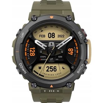 Смарт-часы Amazfit T-Rex 2 Wild Green - фото 2 Смарт-часы Amazfit T-Rex 2 Wild Green - фото 2