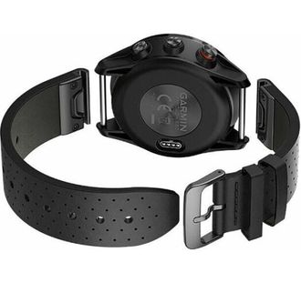 Смарт-часы Garmin Approach S60 Premium Black Ceramic Bezel with Black Leather Band (010-01702-03) - фото 3