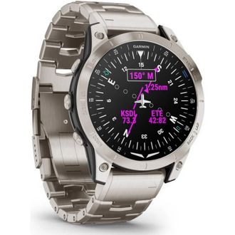Смарт-годинник Garmin D2 Mach 1 Aviator Smartwatch with Vented Titanium Bracelet (010-02582-50/51) - фото 3 Смарт-годинник Garmin D2 Mach 1 Aviator Smartwatch with Vented Titanium Bracelet (010-02582-50/51) - фото 3