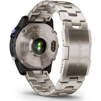 Смарт-годинник Garmin D2 Mach 1 Aviator Smartwatch with Vented Titanium Bracelet (010-02582-50/51) - фото 6 Смарт-годинник Garmin D2 Mach 1 Aviator Smartwatch with Vented Titanium Bracelet (010-02582-50/51) - фото 6