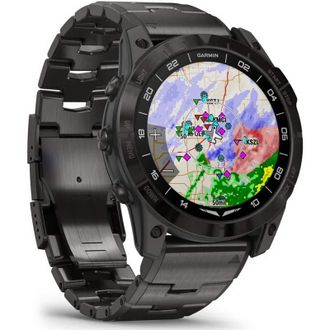 Смарт-часы Garmin D2 Mach 1 Pro with Vented Titanium Bracelet (010-02804-80/81) - фото 3