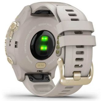 Смарт-годинник Garmin Descent Mk2S Light Gold with Light Sand Silicone Band (010-02403-01) - фото 4