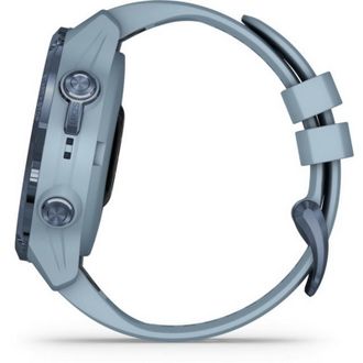 Смарт-годинник Garmin Descent Mk2S Mineral Blue with Sea Foam Silicone Band (010-02403-07) - фото 3