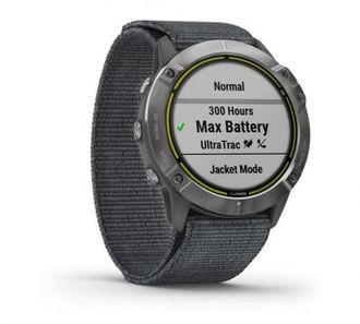 Смарт-годинник Garmin Enduro Steel with Gray UltraFit Nylon Strap (010-02408-00/10) - фото 3 Смарт-годинник Garmin Enduro Steel with Gray UltraFit Nylon Strap (010-02408-00/10) - фото 3