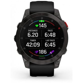 Смарт-годинник Garmin Epix 2 Sapphire - Black Titanium (010-02582-10/11) - фото 2 Смарт-годинник Garmin Epix 2 Sapphire - Black Titanium (010-02582-10/11) - фото 2