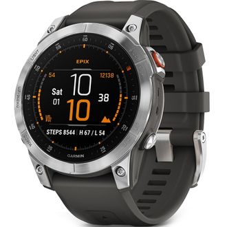 Смарт-годинник Garmin Epix 2 Slate - Stainless Steel (010-02582-01) (UA) - фото 1 Смарт-годинник Garmin Epix 2 Slate - Stainless Steel (010-02582-01) (UA) - фото 1