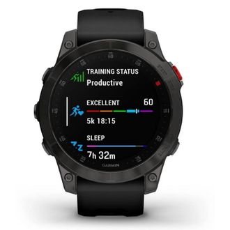 Смарт-годинник Garmin Epix (Gen 2) Sapphire - Black Titanium (010-02582-10/11/18) - фото 3 Смарт-годинник Garmin Epix (Gen 2) Sapphire - Black Titanium (010-02582-10/11/18) - фото 3