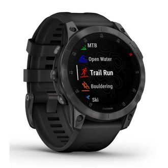 Смарт-годинник Garmin Epix (Gen 2) Sapphire - Black Titanium (010-02582-10/11/18) - фото 2 Смарт-годинник Garmin Epix (Gen 2) Sapphire - Black Titanium (010-02582-10/11/18) - фото 2