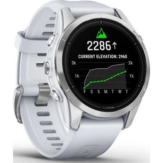 Смарт-годинник Garmin Epix Pro Gen 2 42mm Silver with Whitestone Band (010-02802-00/01) - фото 2