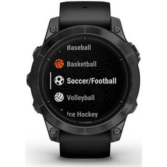 Смарт-часы Garmin Epix Pro Gen 2 47mm Sapphire Carbon Gray DLC Titanium with Black Band (010-02803-54) (UA) - фото 2 Смарт-часы Garmin Epix Pro Gen 2 47mm Sapphire Carbon Gray DLC Titanium with Black Band (010-02803-54) (UA) - фото 2