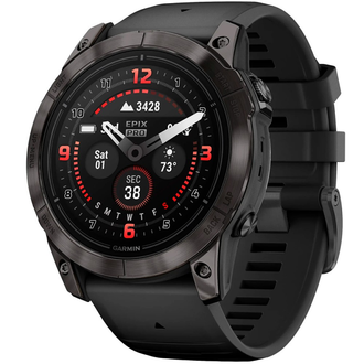 Смарт-часы Garmin Epix Pro (Gen 2) Sapphire Edition | 51 mm Carbon Gray DLC Titanium with Black Band Band (010-02804-01) - фото 1 Смарт-часы Garmin Epix Pro (Gen 2) Sapphire Edition | 51 mm Carbon Gray DLC Titanium with Black Band Band (010-02804-01) - фото 1