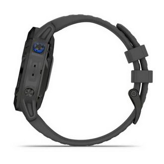 Смарт-годинник Garmin Fenix 6 Pro Solar Edition Black With Gray Band (010-02410-11/10) - фото 2 Смарт-годинник Garmin Fenix 6 Pro Solar Edition Black With Gray Band (010-02410-11/10) - фото 2