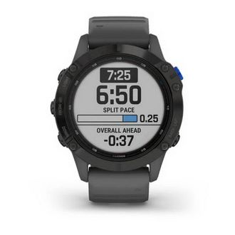 Смарт-годинник Garmin Fenix 6 Pro Solar Edition Black With Gray Band (010-02410-11/10) - фото 5 Смарт-годинник Garmin Fenix 6 Pro Solar Edition Black With Gray Band (010-02410-11/10) - фото 5