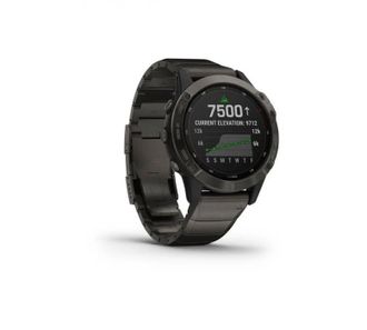 Смарт-часы Garmin Fenix 6 Pro Solar Titanium Carbon Gray Dlc With Titanium Dlc Band (010-02410-23/22) - фото 2