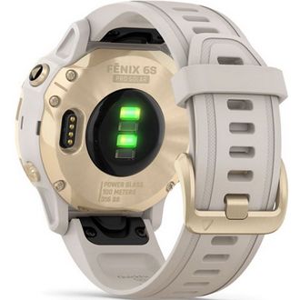 Смарт-годинник Garmin Fenix 6S Pro Solar Edition Light Gold with Light Sand band (010-02409-11/10) - фото 3 Смарт-годинник Garmin Fenix 6S Pro Solar Edition Light Gold with Light Sand band (010-02409-11/10) - фото 3