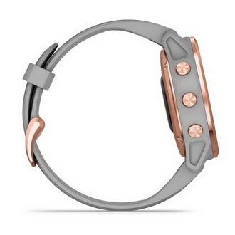 Смарт-годинник Garmin Fenix 6S Rose Gold-tone with Powder Gray Band (010-02159-21/20) - фото 4