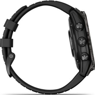 Смарт-часы Garmin Fenix 7 Pro Sapphire Solar, 47mm Black Silicon Band Black NFC EU (010-02777-11/10) - фото 4 Смарт-часы Garmin Fenix 7 Pro Sapphire Solar, 47mm Black Silicon Band Black NFC EU (010-02777-11/10) - фото 4