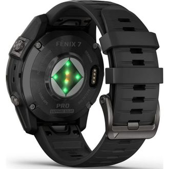 Смарт-часы Garmin Fenix 7 Pro Sapphire Solar, 47mm Black Silicon Band Black NFC EU (010-02777-11/10) - фото 6 Смарт-часы Garmin Fenix 7 Pro Sapphire Solar, 47mm Black Silicon Band Black NFC EU (010-02777-11/10) - фото 6