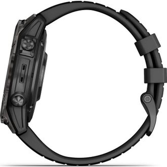 Смарт-часы Garmin Fenix 7 Pro Sapphire Solar, 47mm Black Silicon Band Black NFC EU (010-02777-11/10) - фото 5 Смарт-часы Garmin Fenix 7 Pro Sapphire Solar, 47mm Black Silicon Band Black NFC EU (010-02777-11/10) - фото 5