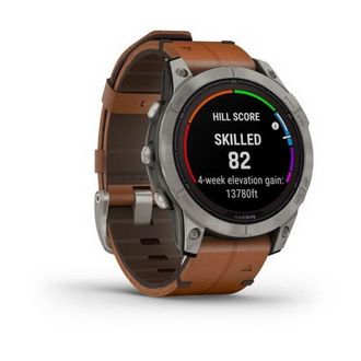 Смарт-часы Garmin Fenix 7 Pro Sapphire Solar Titanium with Chestnut L. Band (010-02777-30) - фото 2 Смарт-часы Garmin Fenix 7 Pro Sapphire Solar Titanium with Chestnut L. Band (010-02777-30) - фото 2