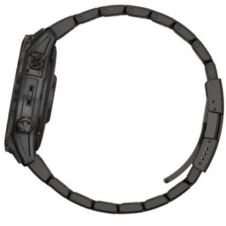 Смарт-годинник Garmin fenix 7 Sapph Sol, Carbon Gray DLC Ti w/DLC Ti Bracelet, GPS (010-02540-39) (UA) - фото 3 Смарт-годинник Garmin fenix 7 Sapph Sol, Carbon Gray DLC Ti w/DLC Ti Bracelet, GPS (010-02540-39) (UA) - фото 3