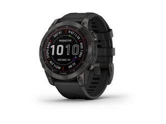 Смарт-годинник Garmin Fenix 7 Sapphire Solar Carbon Gray DLC Titanium with Black Band (010-02540-20/21) - фото 2 Смарт-годинник Garmin Fenix 7 Sapphire Solar Carbon Gray DLC Titanium with Black Band (010-02540-20/21) - фото 2