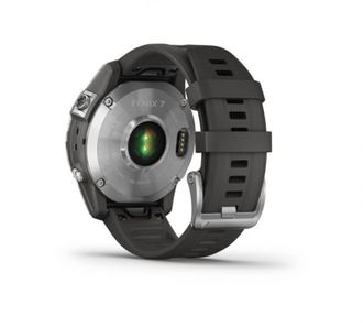 Смарт-годинник Garmin Fenix 7 Silver with Graphite Band (010-02540-00/01) - фото 2 Смарт-годинник Garmin Fenix 7 Silver with Graphite Band (010-02540-00/01) - фото 2