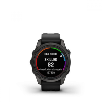 Смарт-годинник Garmin Fenix 7S Pro Sapphire Solar Carbon G. DLC Tit. with Black Band (010-02776-10/11) - фото 2 Смарт-годинник Garmin Fenix 7S Pro Sapphire Solar Carbon G. DLC Tit. with Black Band (010-02776-10/11) - фото 2