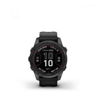 Смарт-годинник Garmin Fenix 7S Pro Sapphire Solar Carbon G. DLC Tit. with Black Band (010-02776-10/11) - фото 5 Смарт-годинник Garmin Fenix 7S Pro Sapphire Solar Carbon G. DLC Tit. with Black Band (010-02776-10/11) - фото 5