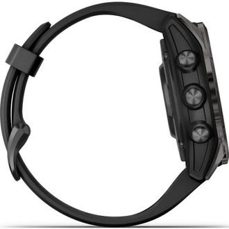 Смарт-годинник Garmin Fenix 7S Pro Sapphire Solar Carbon G. DLC Tit. with Black Band (010-02776-10/11/54) - фото 6 Смарт-годинник Garmin Fenix 7S Pro Sapphire Solar Carbon G. DLC Tit. with Black Band (010-02776-10/11/54) - фото 6