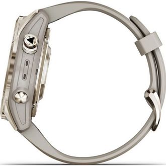 Смарт-годинник Garmin Fenix 7S Pro Sapphire Solar Edition Soft Gold with Light Sand Band (010-02776-14/15) - фото 5 Смарт-годинник Garmin Fenix 7S Pro Sapphire Solar Edition Soft Gold with Light Sand Band (010-02776-14/15) - фото 5