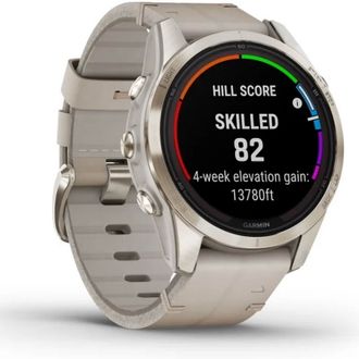Смарт-годинник Garmin Fenix 7S Pro Sapphire Solar Soft Gold w. Limestone L. Band (010-02776-30) - фото 5 Смарт-годинник Garmin Fenix 7S Pro Sapphire Solar Soft Gold w. Limestone L. Band (010-02776-30) - фото 5