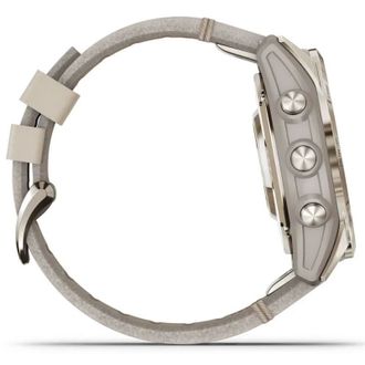 Смарт-годинник Garmin Fenix 7S Pro Sapphire Solar Soft Gold w. Limestone L. Band (010-02776-30) - фото 4 Смарт-годинник Garmin Fenix 7S Pro Sapphire Solar Soft Gold w. Limestone L. Band (010-02776-30) - фото 4