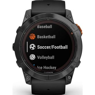 Смарт-часы Garmin Fenix 7X Pro Solar Edition Slate Grey with Black Band (010-02778-00/01) - фото 2