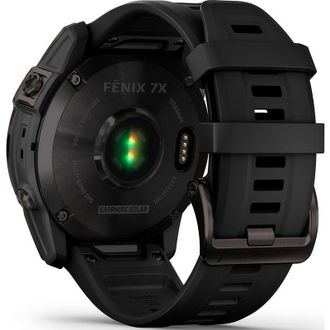 Смарт-годинник Garmin Fenix 7X Sapphire S. Black DLC Titanium w. Black Band (010-02541-22/23/45) - фото 5 Смарт-годинник Garmin Fenix 7X Sapphire S. Black DLC Titanium w. Black Band (010-02541-22/23/45) - фото 5