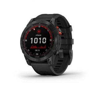 Смарт-годинник Garmin Fenix 7X Solar Slate Gray with Black Band (010-02541-00/01) - фото 1