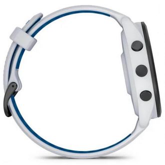 Смарт-часы Garmin Forerunner 265 Black Bezel w. Whitestone Case and Whitestone/Tidal Blue S. Band (010-02810-01/11) - фото 4