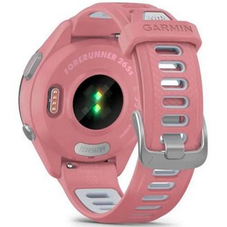 Смарт-часы Garmin Forerunner 265S Black Bezel with Light Pink Case and Light Pink/Whitestone Silicone Band (010-02810-55) (UA) - фото 3